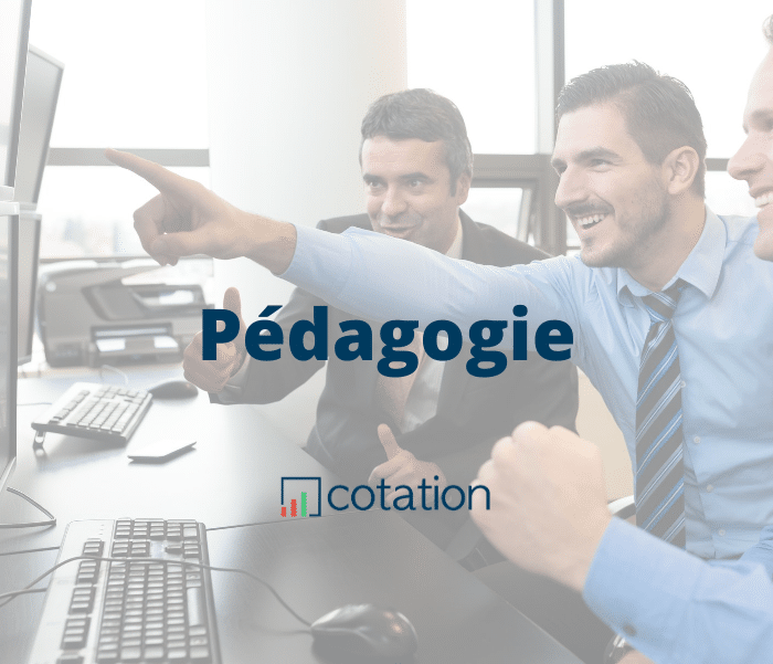 pedagogie trading bourse formation